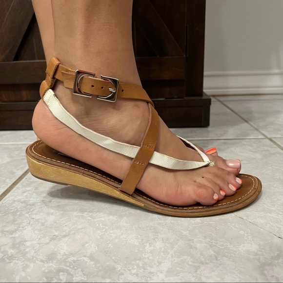 Diane Von Furstenberg Ankle Strap Sandals - Picture 3 of 6